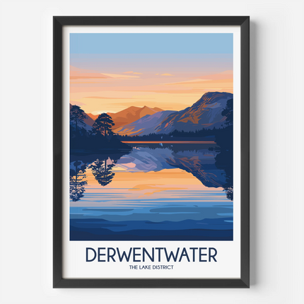 Derwentwater Minimalist Wall Art
