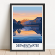 Derwentwater Travel Memory Gift