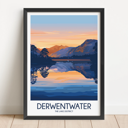 Derwentwater Travel Memory Gift