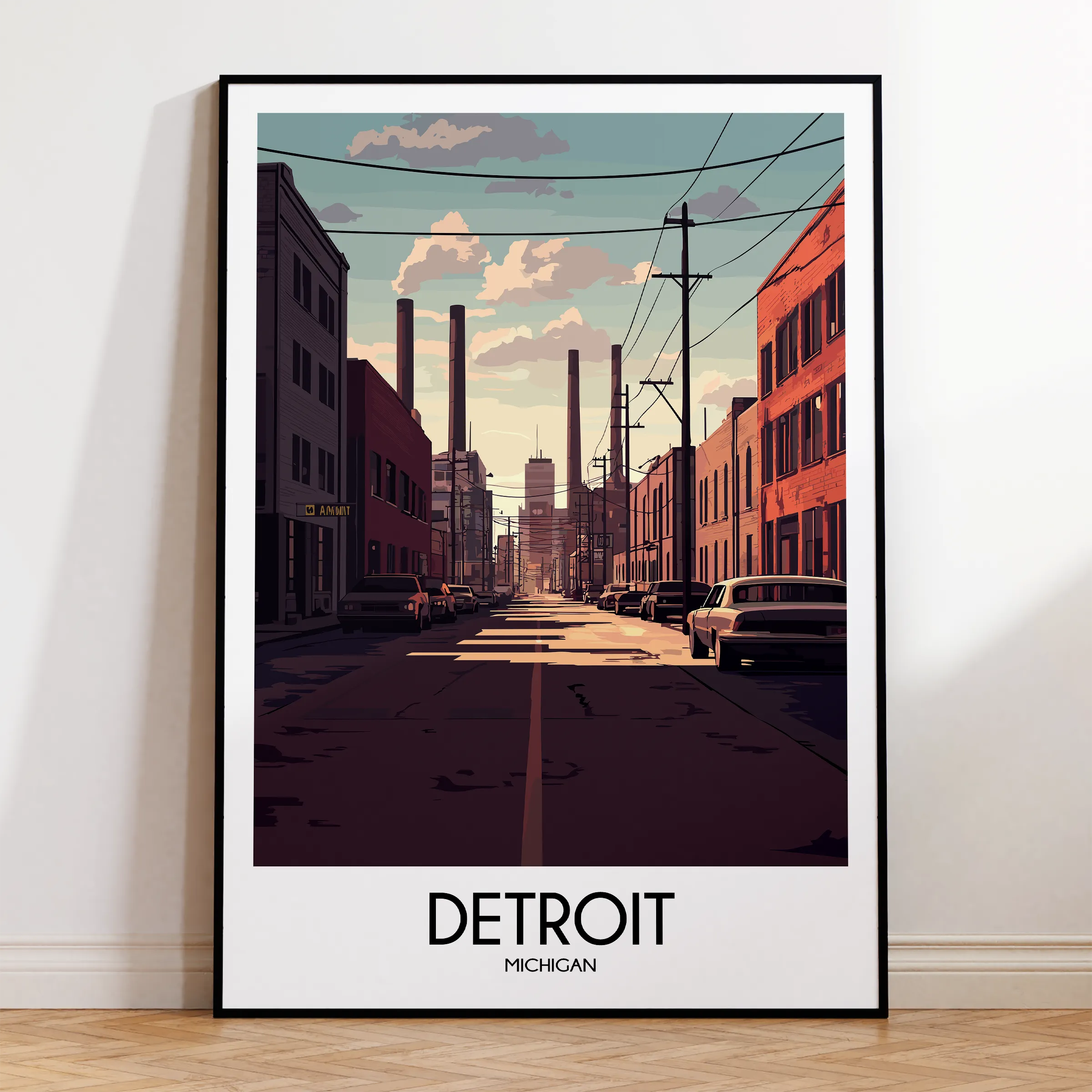 Detroit Gallery Quality Print