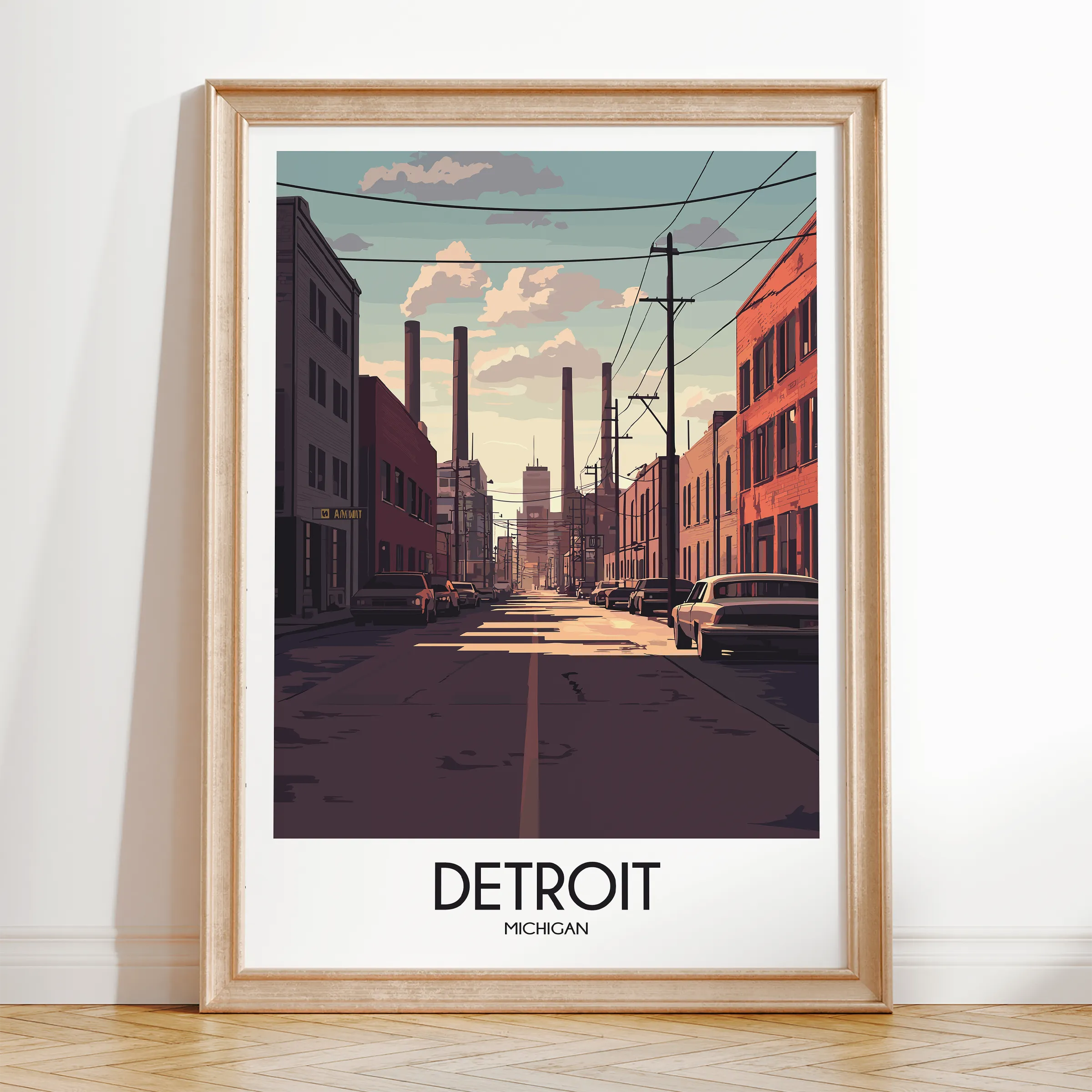 Detroit Home Office Decor