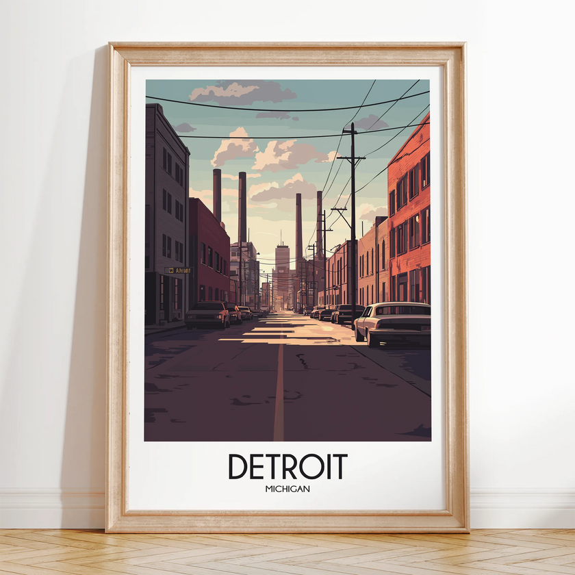 Detroit Home Office Decor