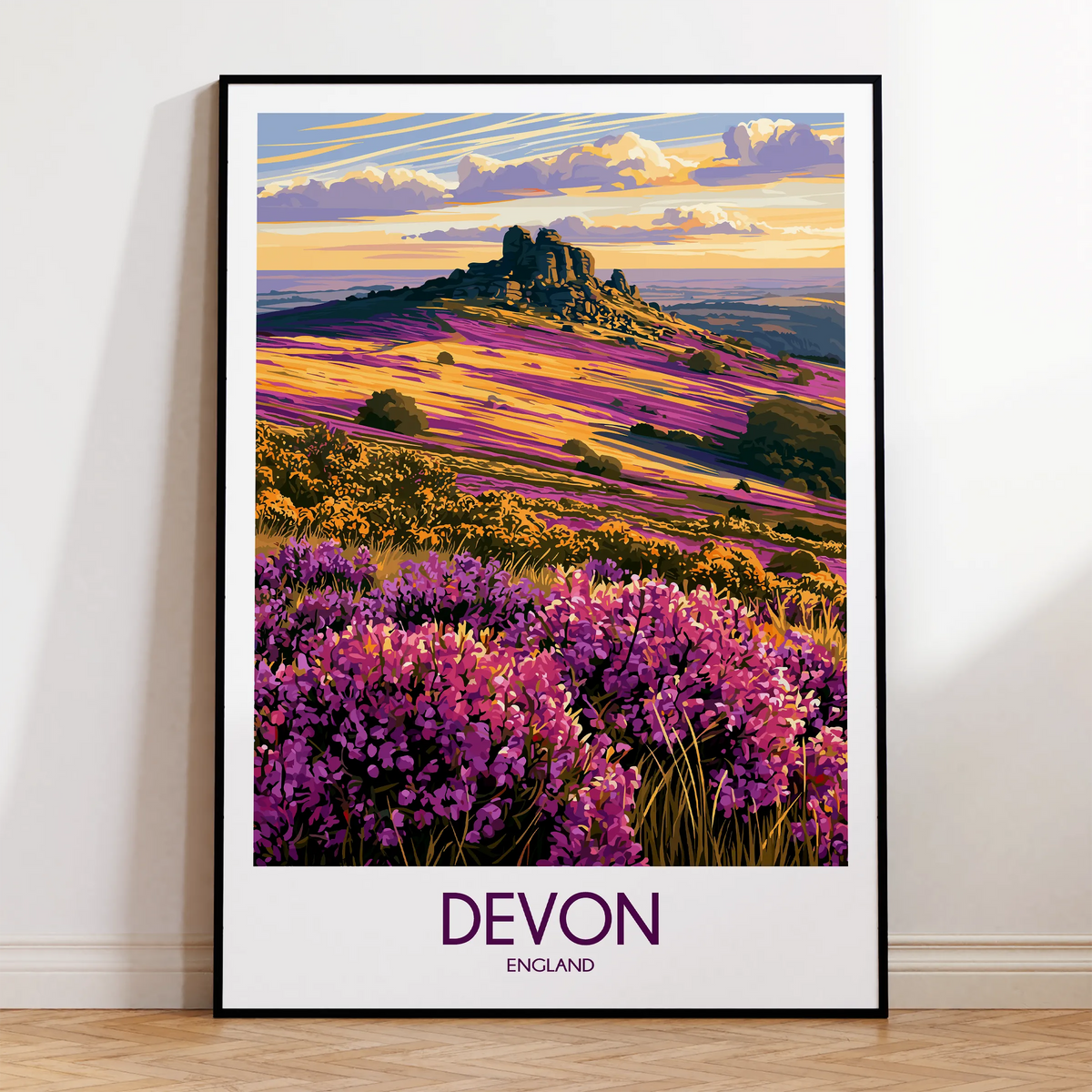 Devon Destination Art Gift