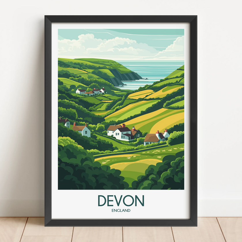 Devon Minimalist Wall Art