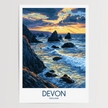 Devon Souvenir Poster Print