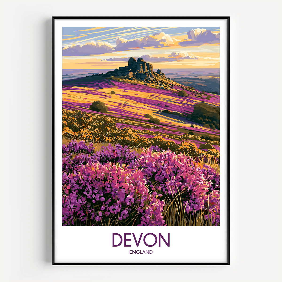 Devon Travel Memory Gift