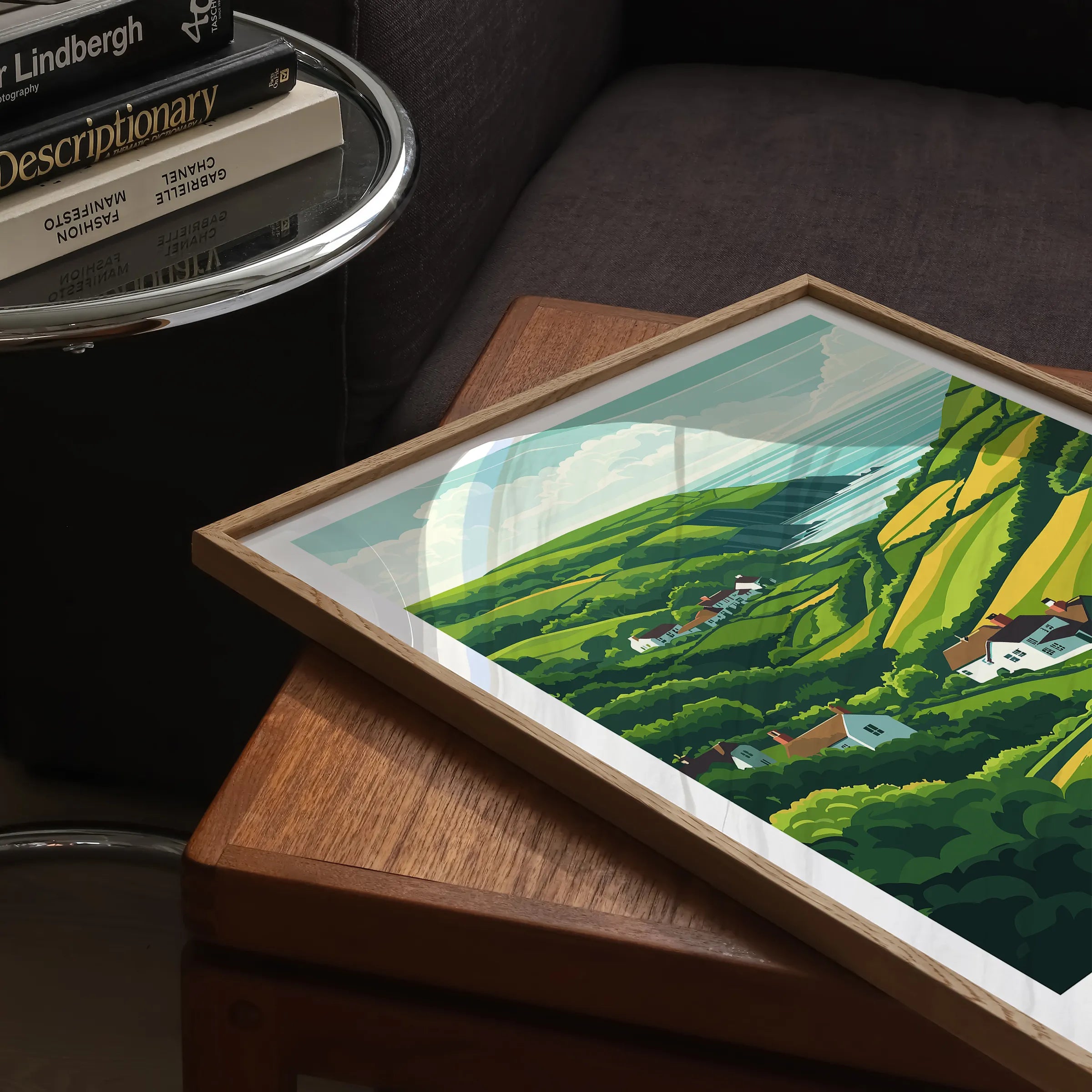 Devon Vintage Style Print