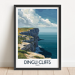 Dingli Cliffs Minimalist Wall Art