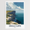 Dingli Cliffs Souvenir Poster Print