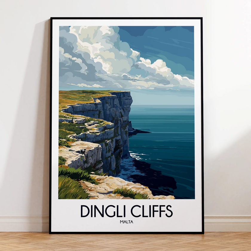 Dingli Cliffs Travel Memory Gift