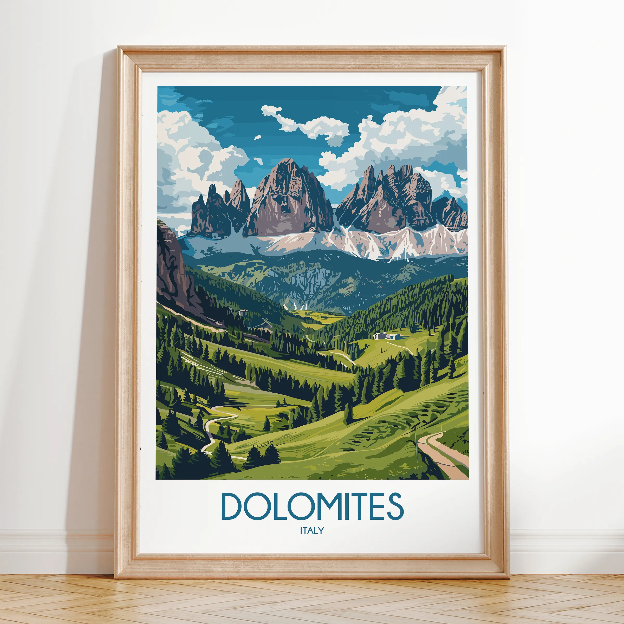 Dolomites Home Office Decor