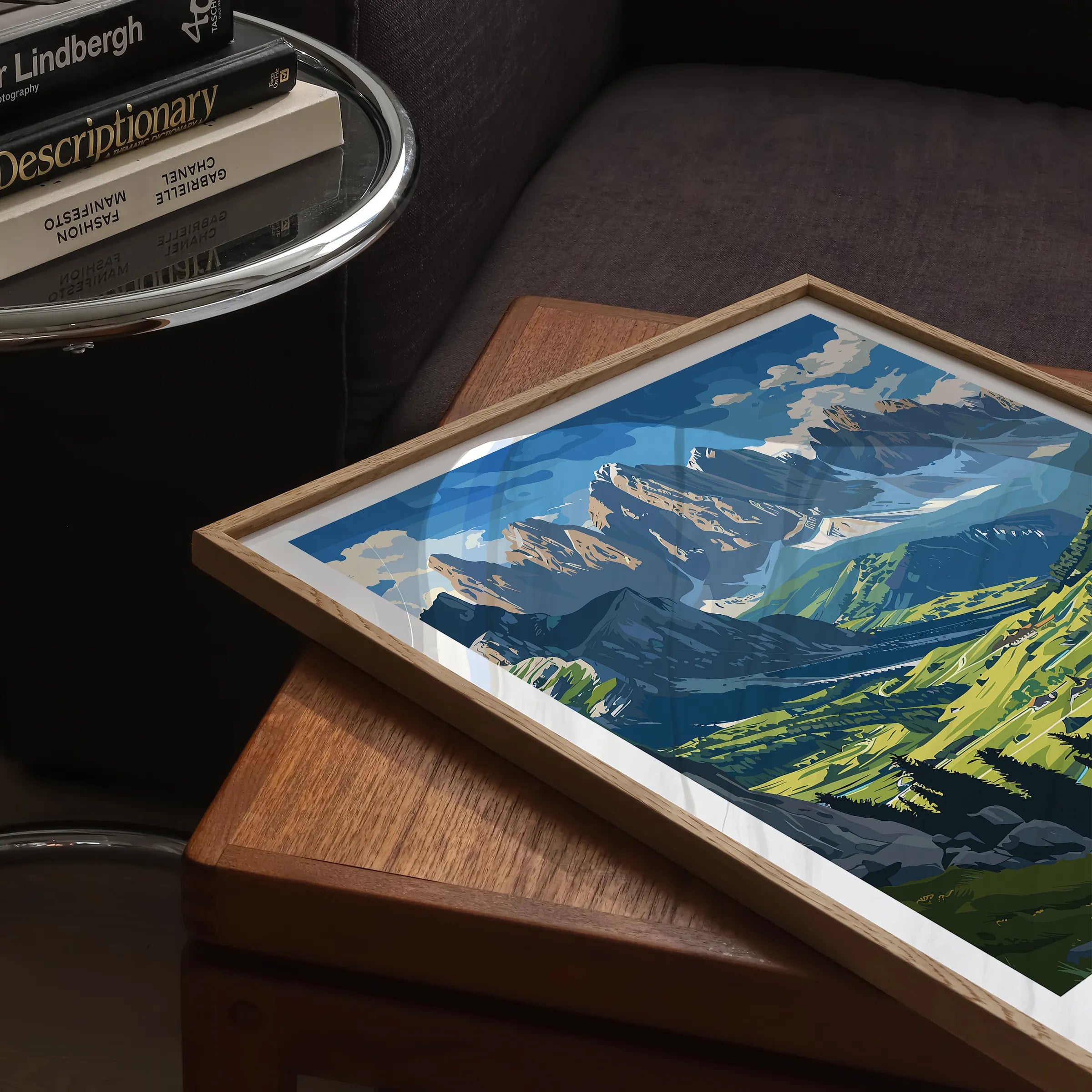 Dolomites Minimalist Wall Art
