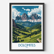 Dolomites Minimalist Wall Art