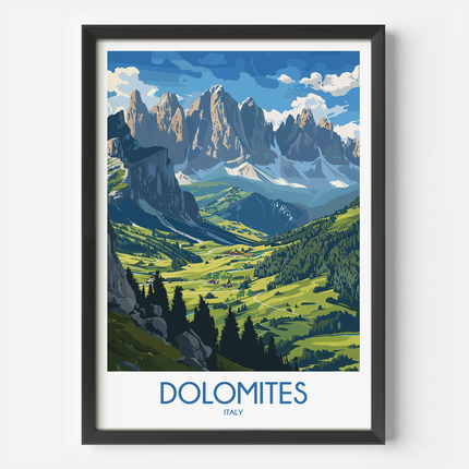 Dolomites Minimalist Wall Art