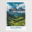 Dolomites Travel Memory Gift