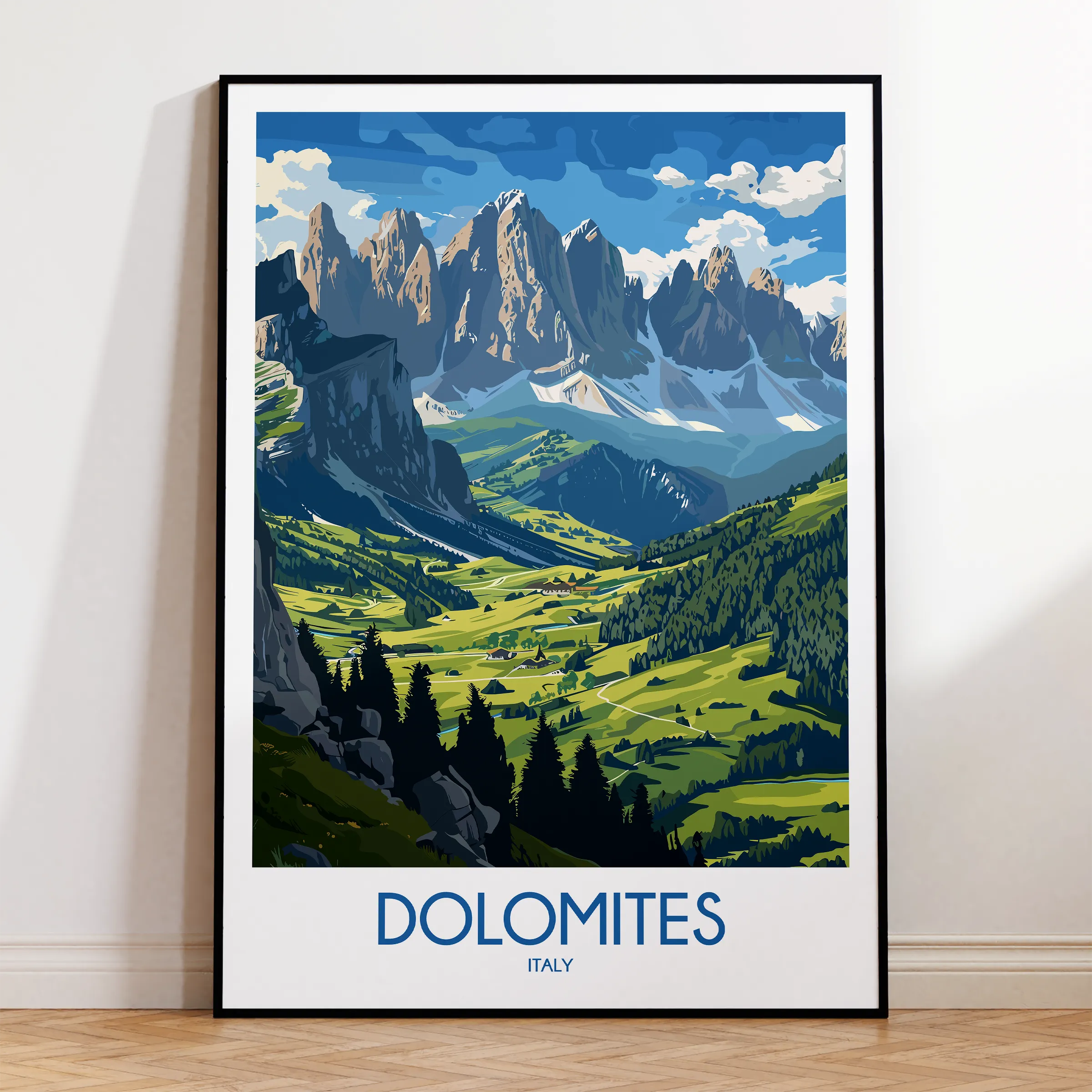Dolomites Travel Memory Gift