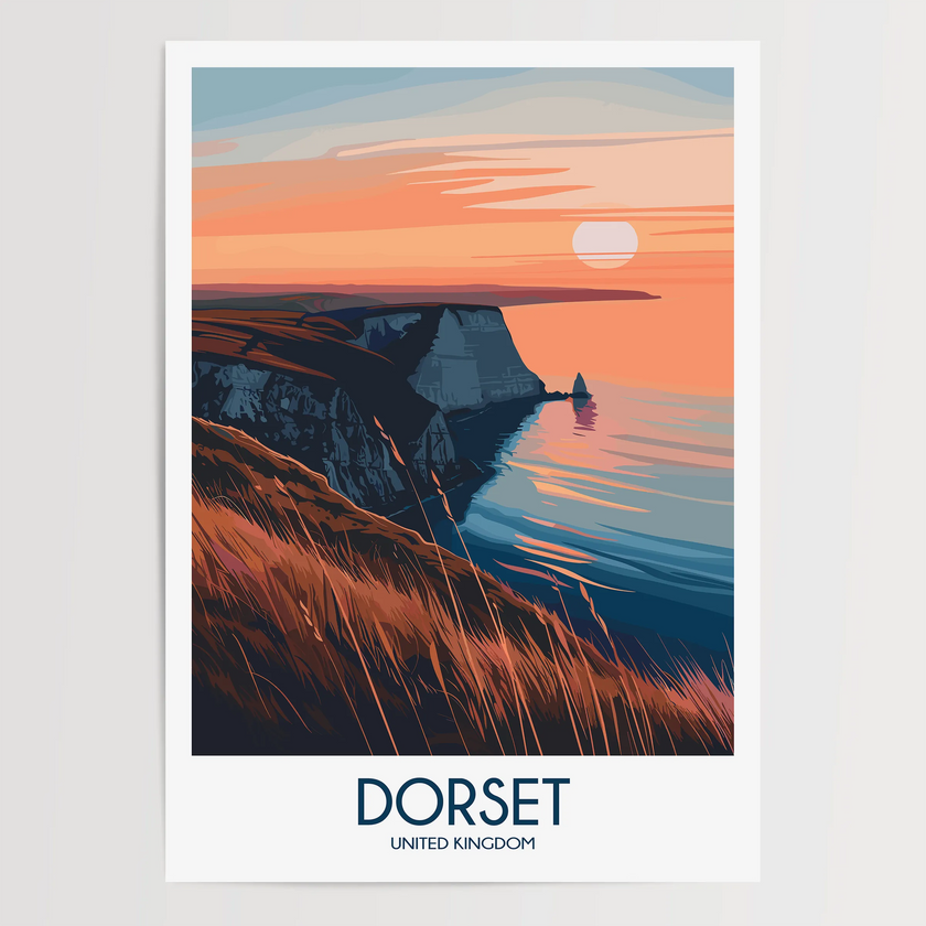 Dorset Destination Art Gift