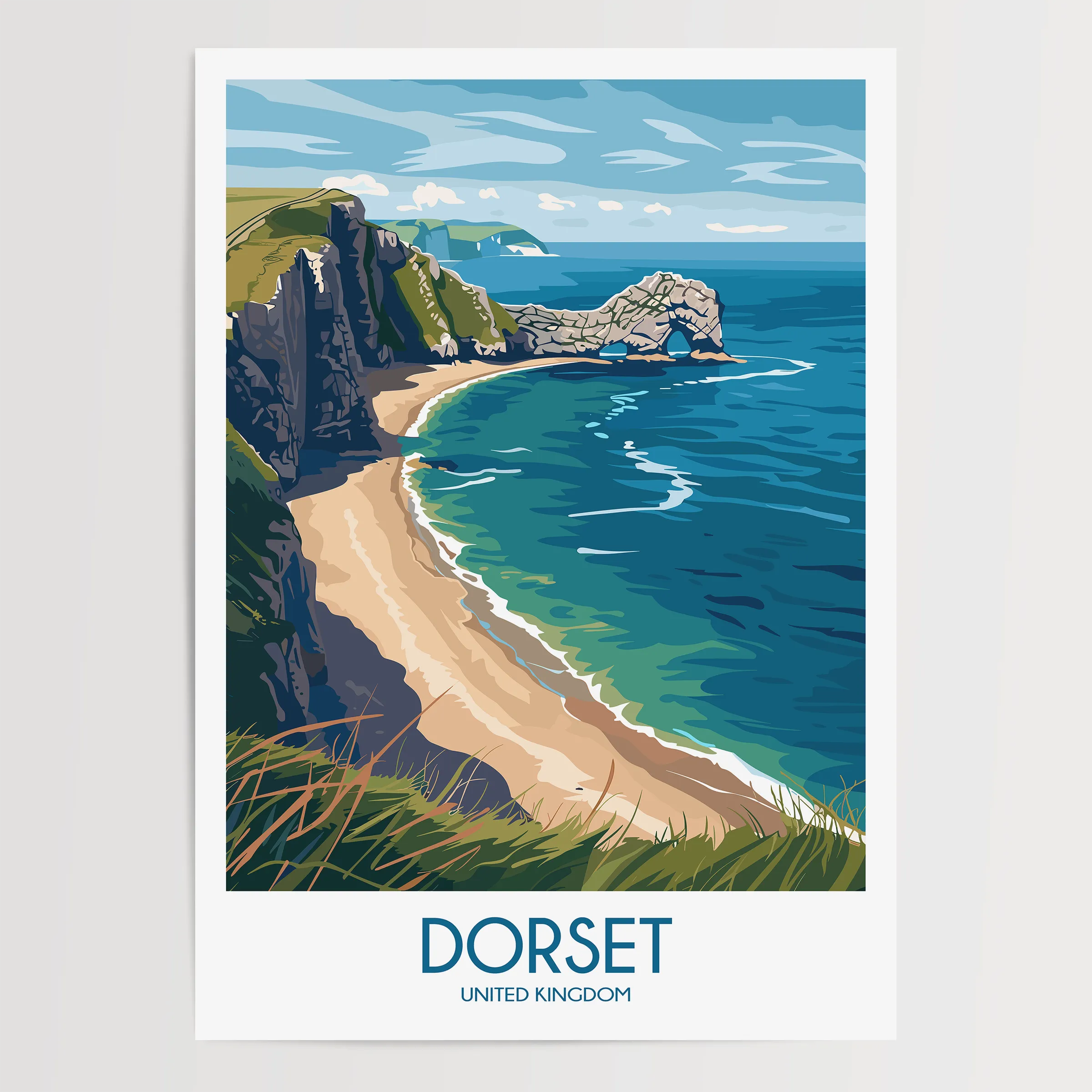 Dorset Minimalist Wall Art