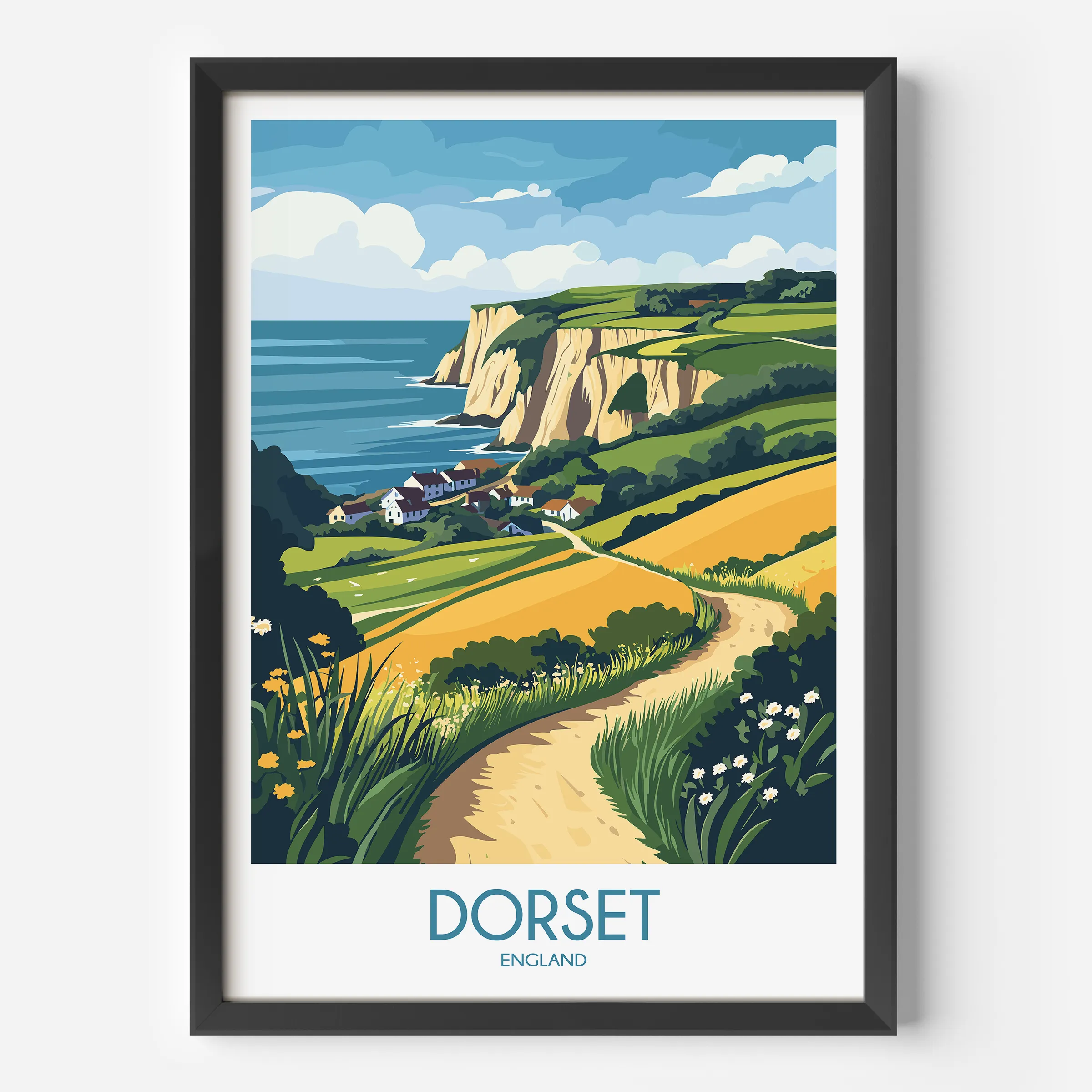 Dorset Minimalist Wall Art