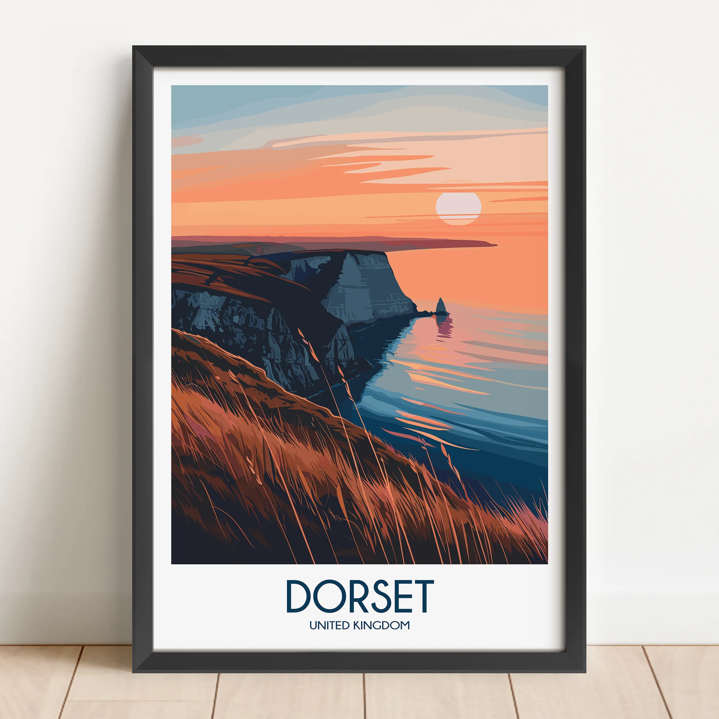 Dorset Souvenir Poster Print