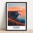 Dorset Souvenir Poster Print