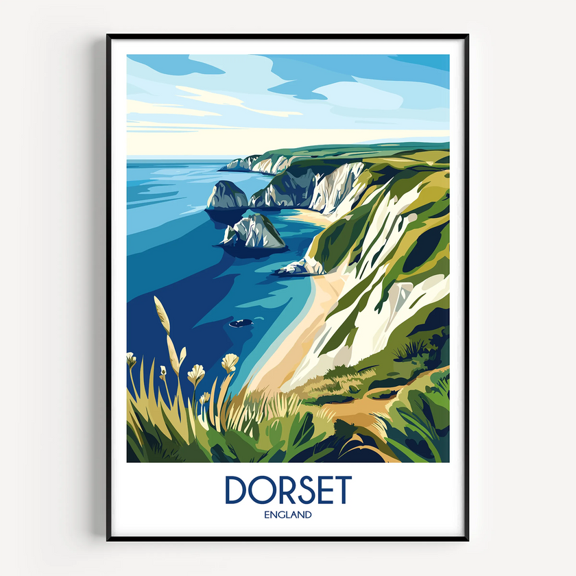 Dorset Souvenir Poster Print