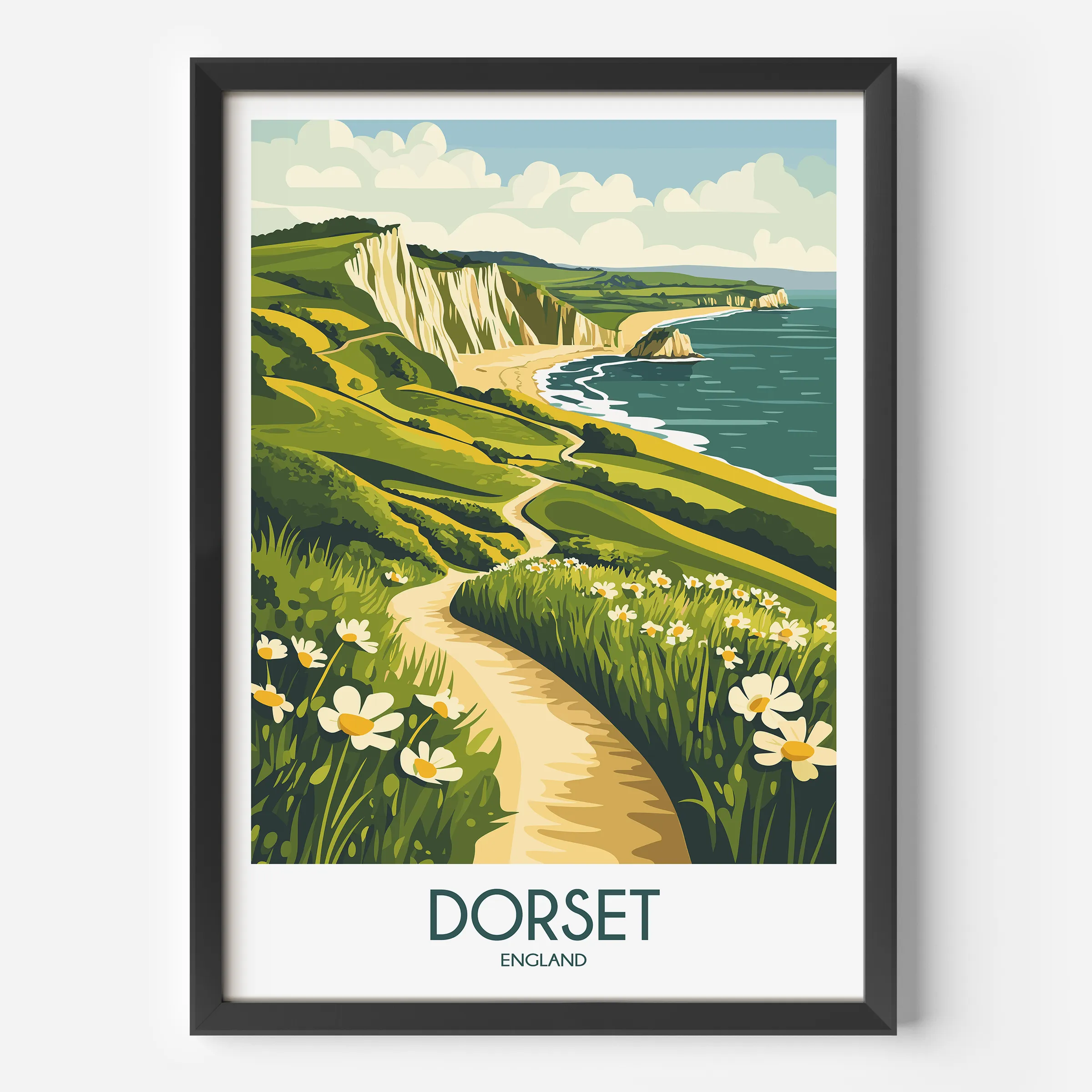 Dorset Vintage Style Print