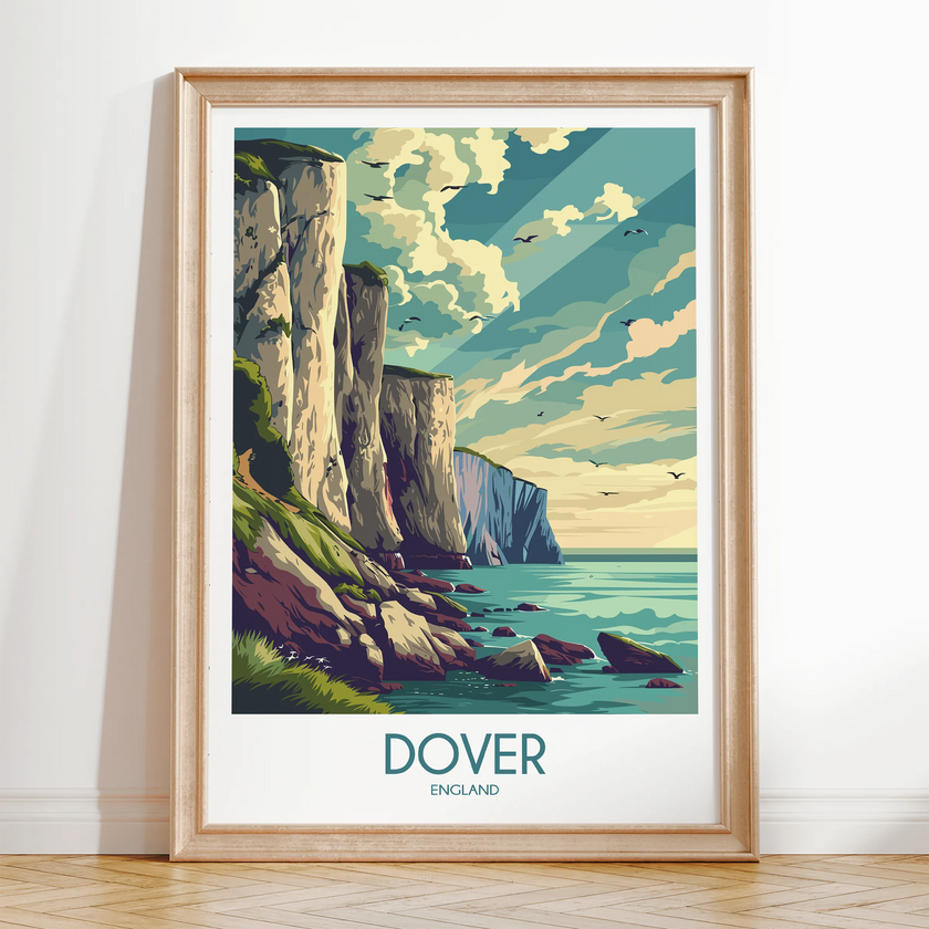 Dover Modern Travel Poster