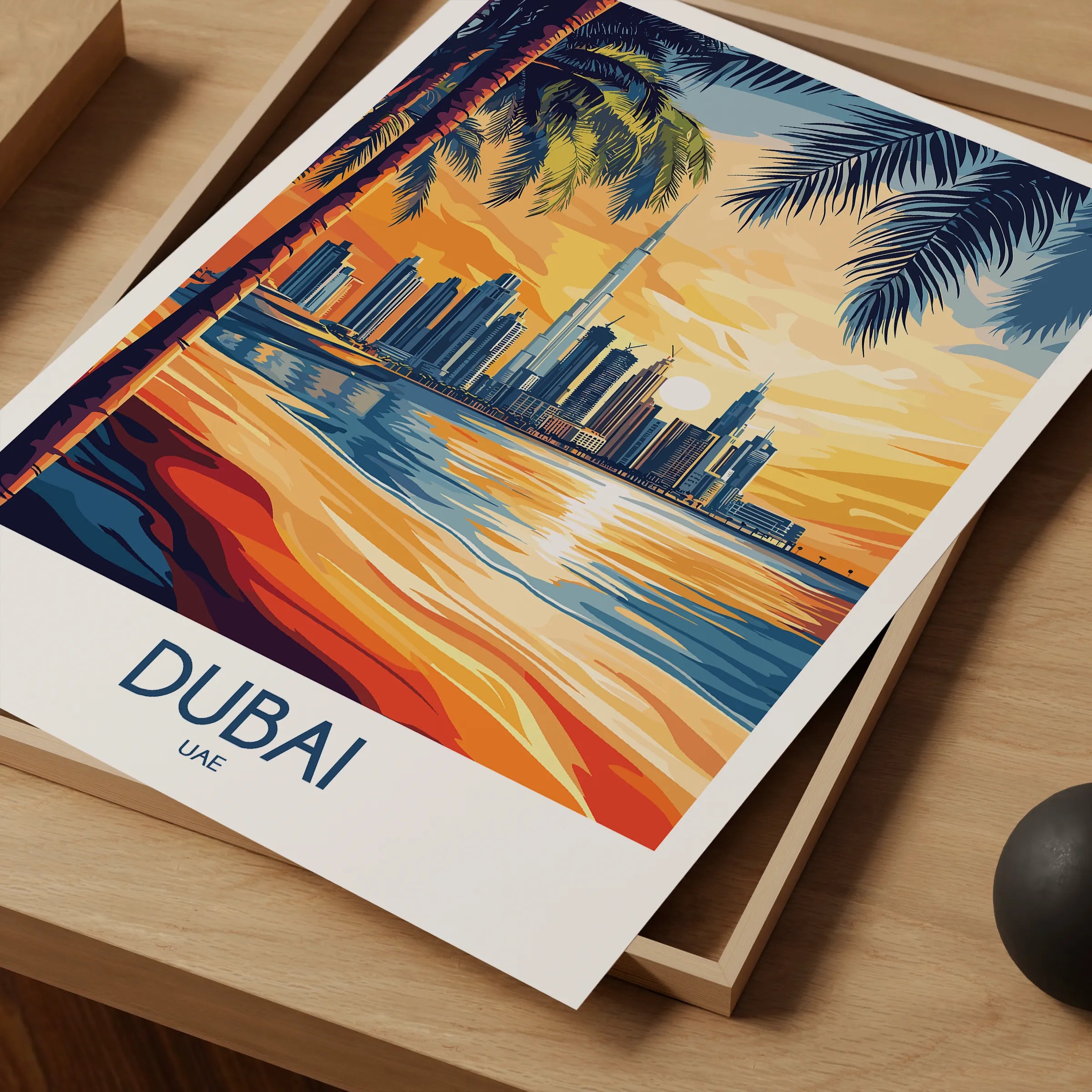 Dubai Minimalist Wall Art