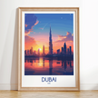 Dubai Souvenir Poster Print