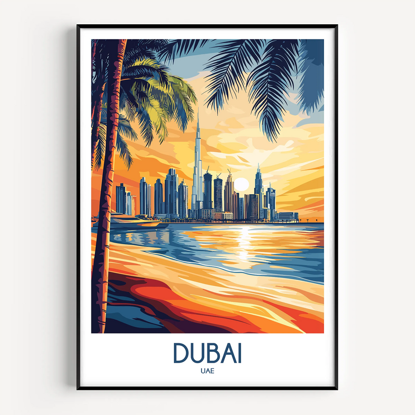 Dubai Travel Memory Gift