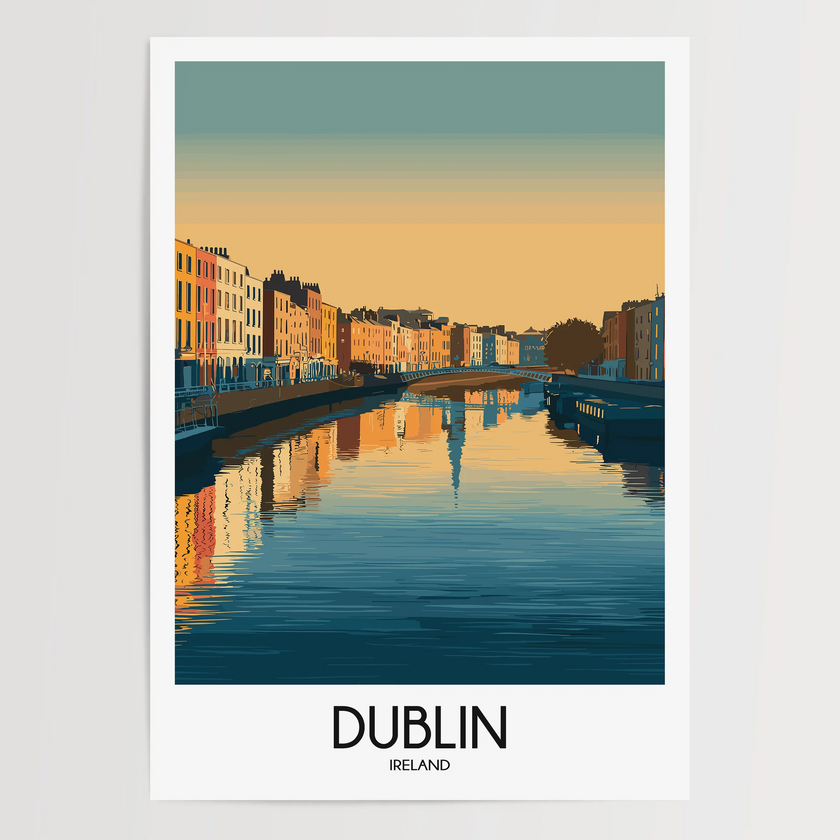 Dublin Minimalist Wall Art