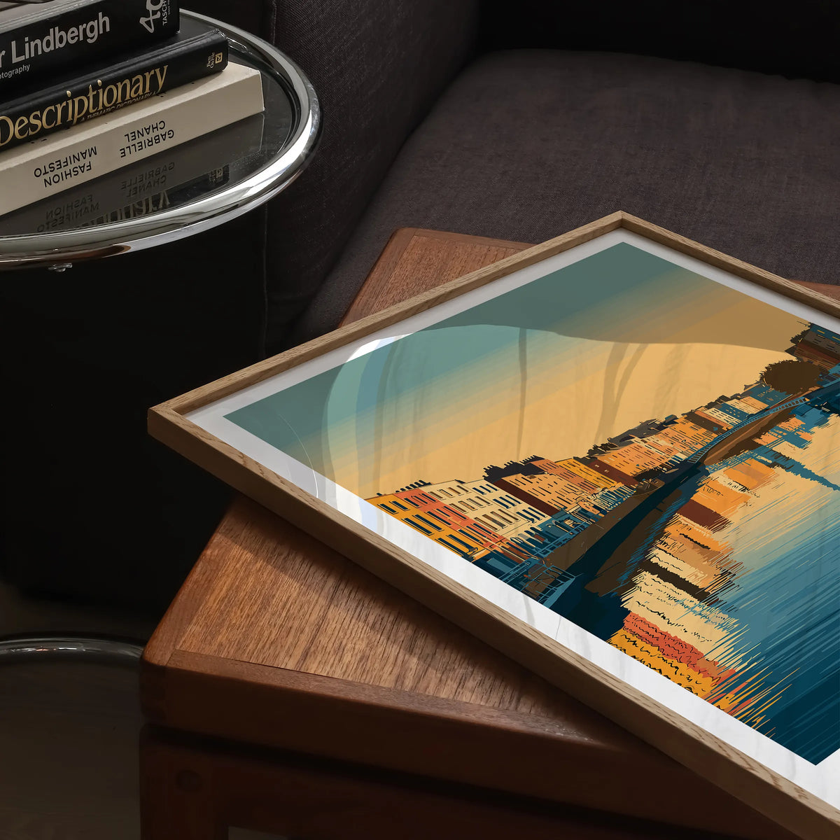 Dublin Retro Travel Illustration