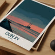 Dublin Retro Travel Illustration