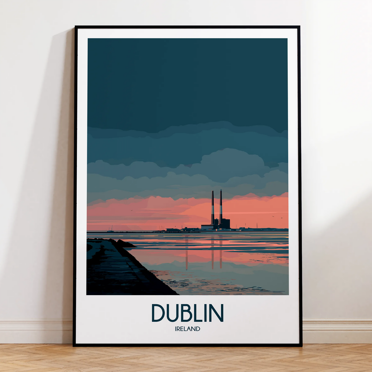 Dublin Vintage Style Print