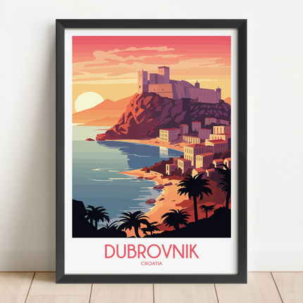 Dubrovnik Destination Art Gift