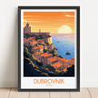 Dubrovnik Destination Art Gift