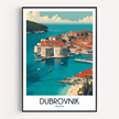 Dubrovnik Minimalist Wall Art