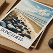 Dungeness Retro Travel Illustration