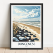 Dungeness Scenic Landscape Art