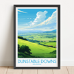 Dunstable Downs Destination Art Gift