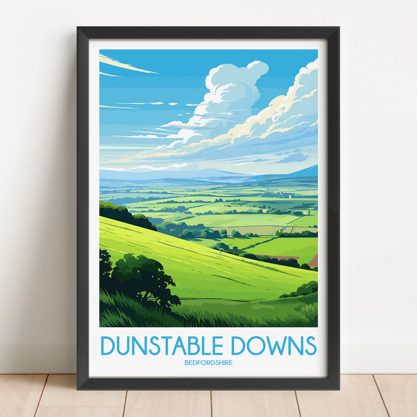Dunstable Downs Destination Art Gift