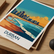 Durban Modern Travel Poster