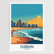 Durban Vintage Style Print