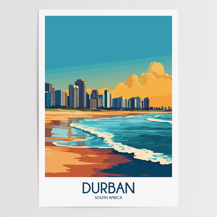 Durban Vintage Style Print