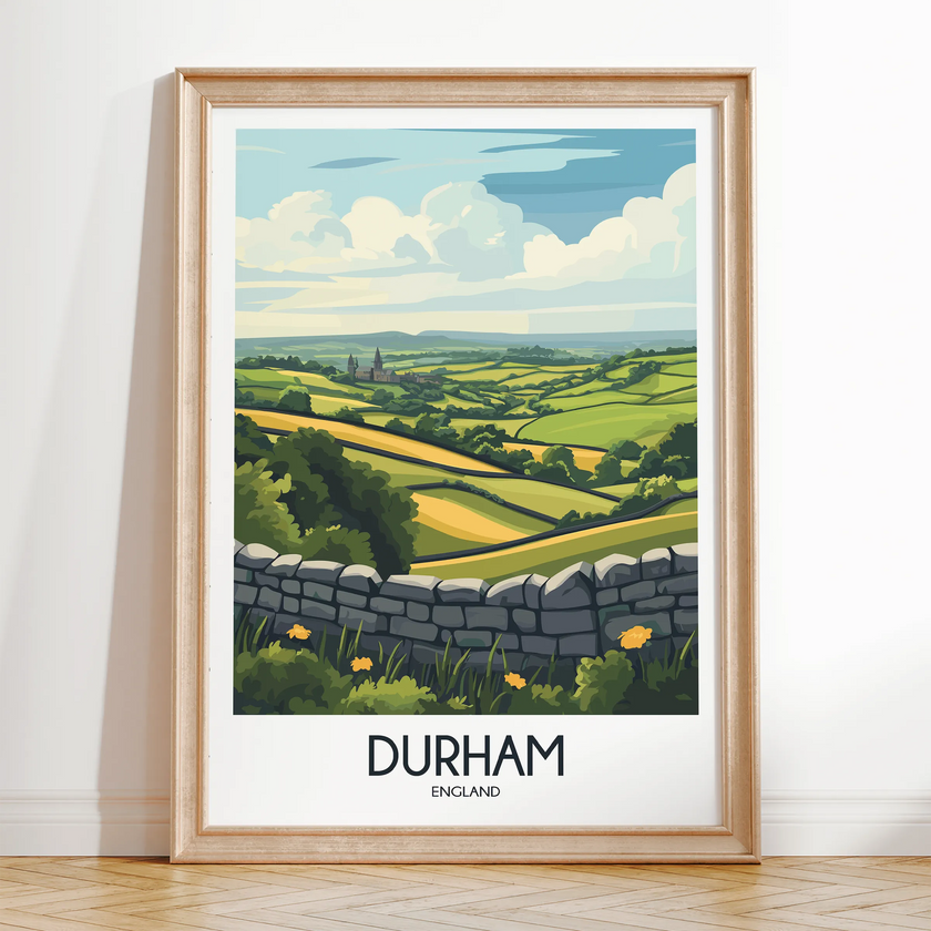Durham Minimalist Wall Art