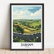 Durham Souvenir Poster Print