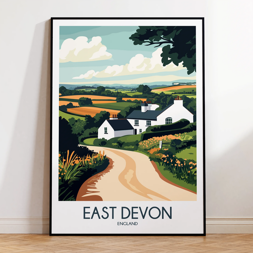 East Devon Minimalist Wall Art