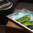 East Sussex Retro Travel Illustration