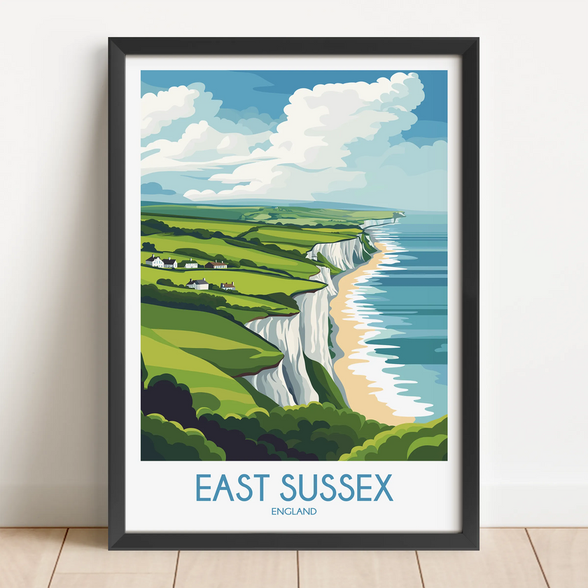 East Sussex Scenic Landscape Art